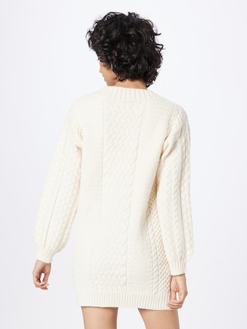 Derhy Knitted dress in Beige