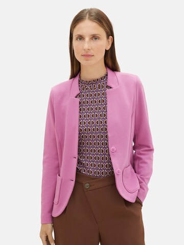 Blazer di TOM TAILOR in rosa