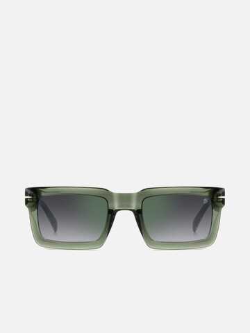 David Beckham - Gafas de sol en verde: frente
