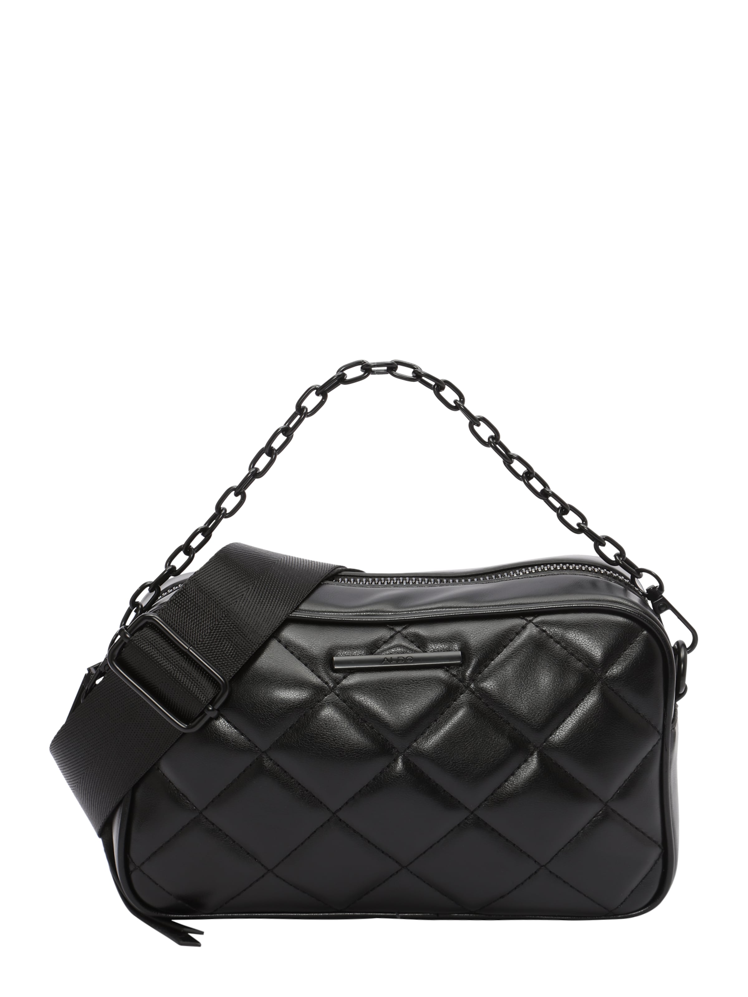 ALDO Axelremsväska 'EVELIA' i svart: framsida