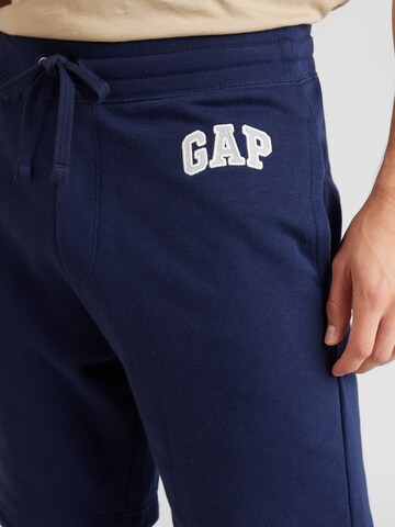 GAP Обычный Штаны в Синий
