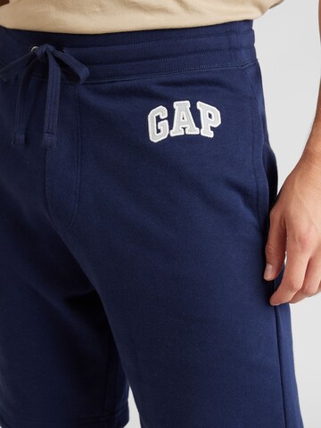 Regular Pantalon GAP en bleu