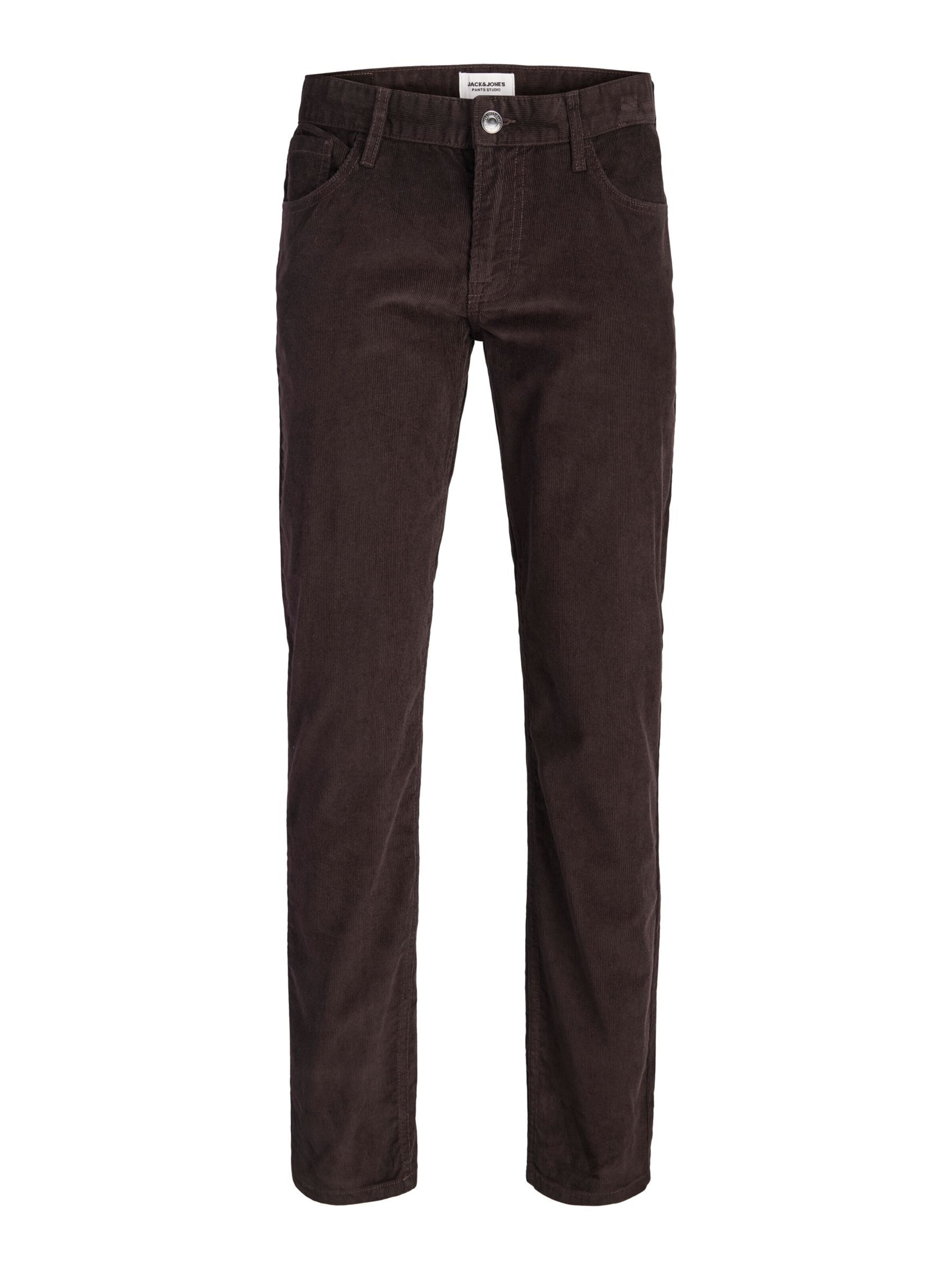 JACK & JONES Regular Broek 'JPSTCLARK' in Bruin: voorkant
