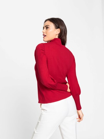 Pull-over heine en rouge