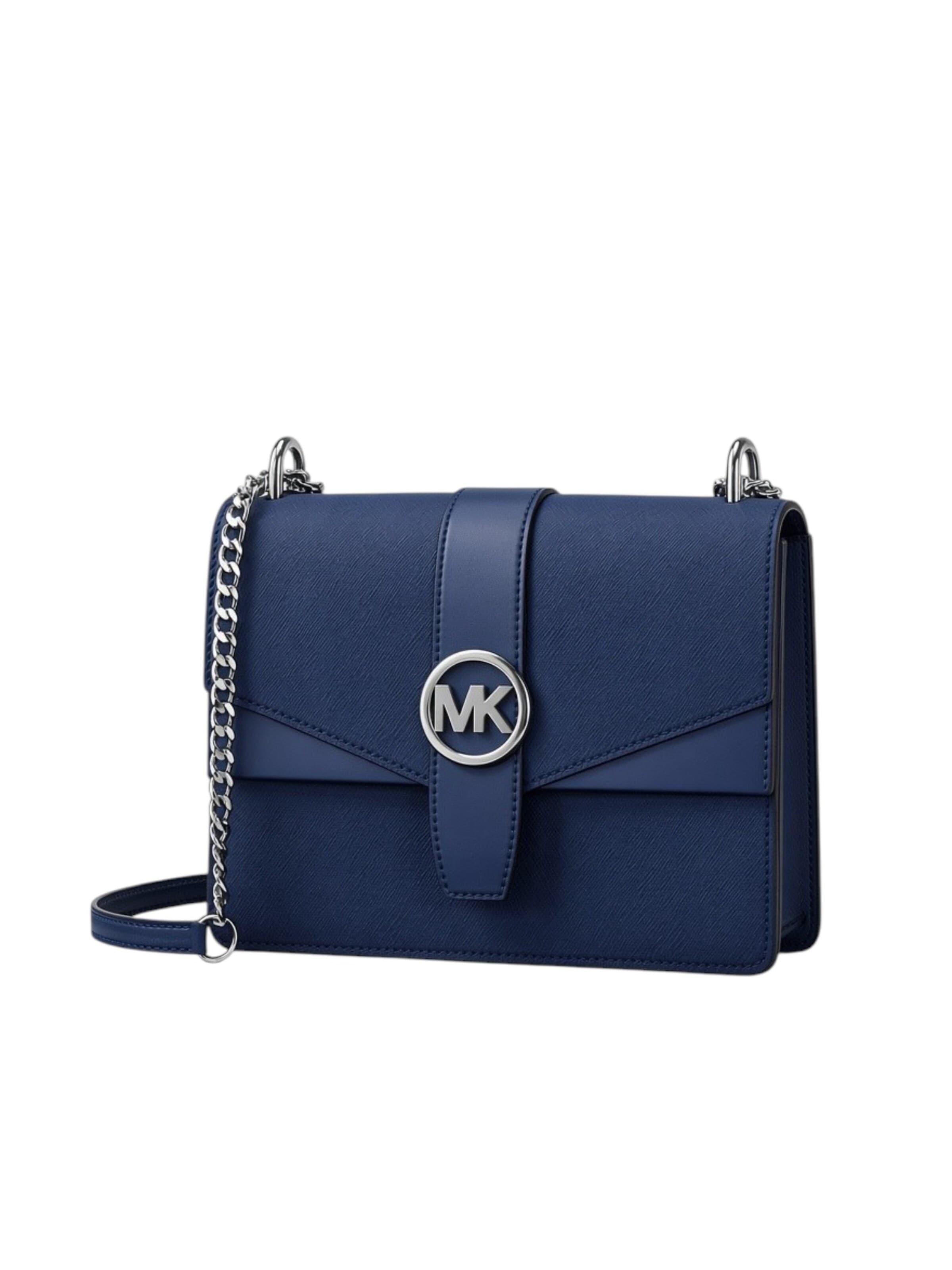 Michael Kors Shoulder bag 'Greenwich Small Flap Crossbody Bag' in Blue
