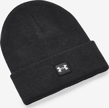 UNDER ARMOUR Athletic Hat in Black: front