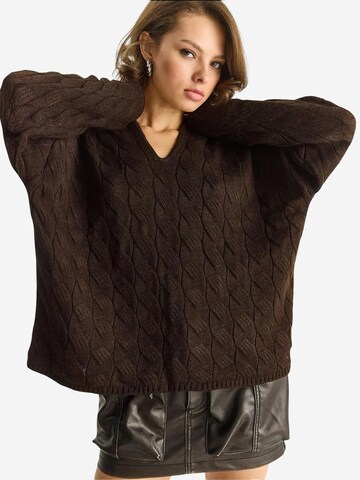 Bianco Lucci Pullover in Braun