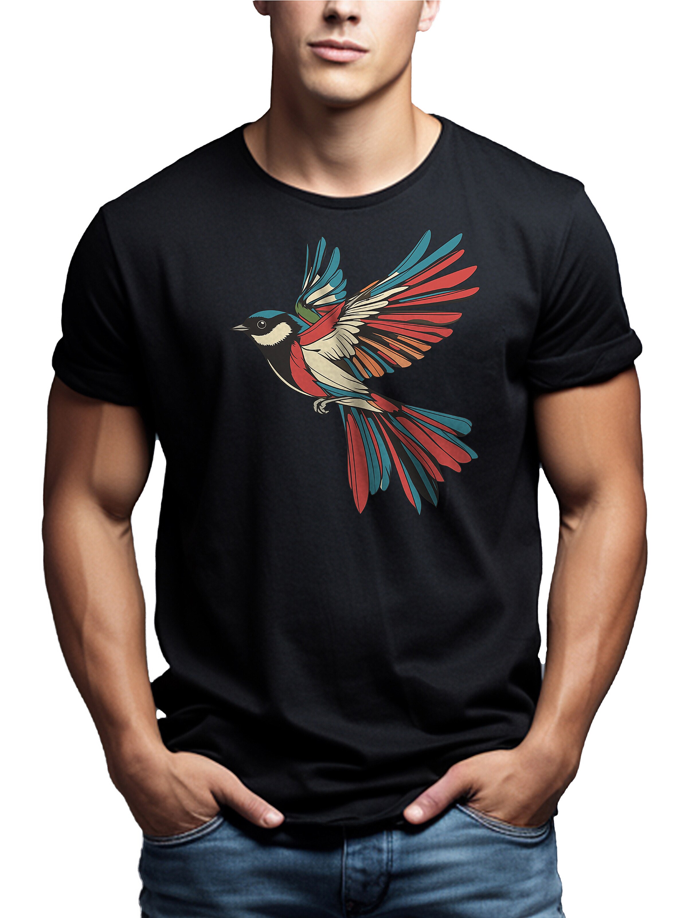 MAKAYA Shirt‌ in Schwarz: Vorderseite