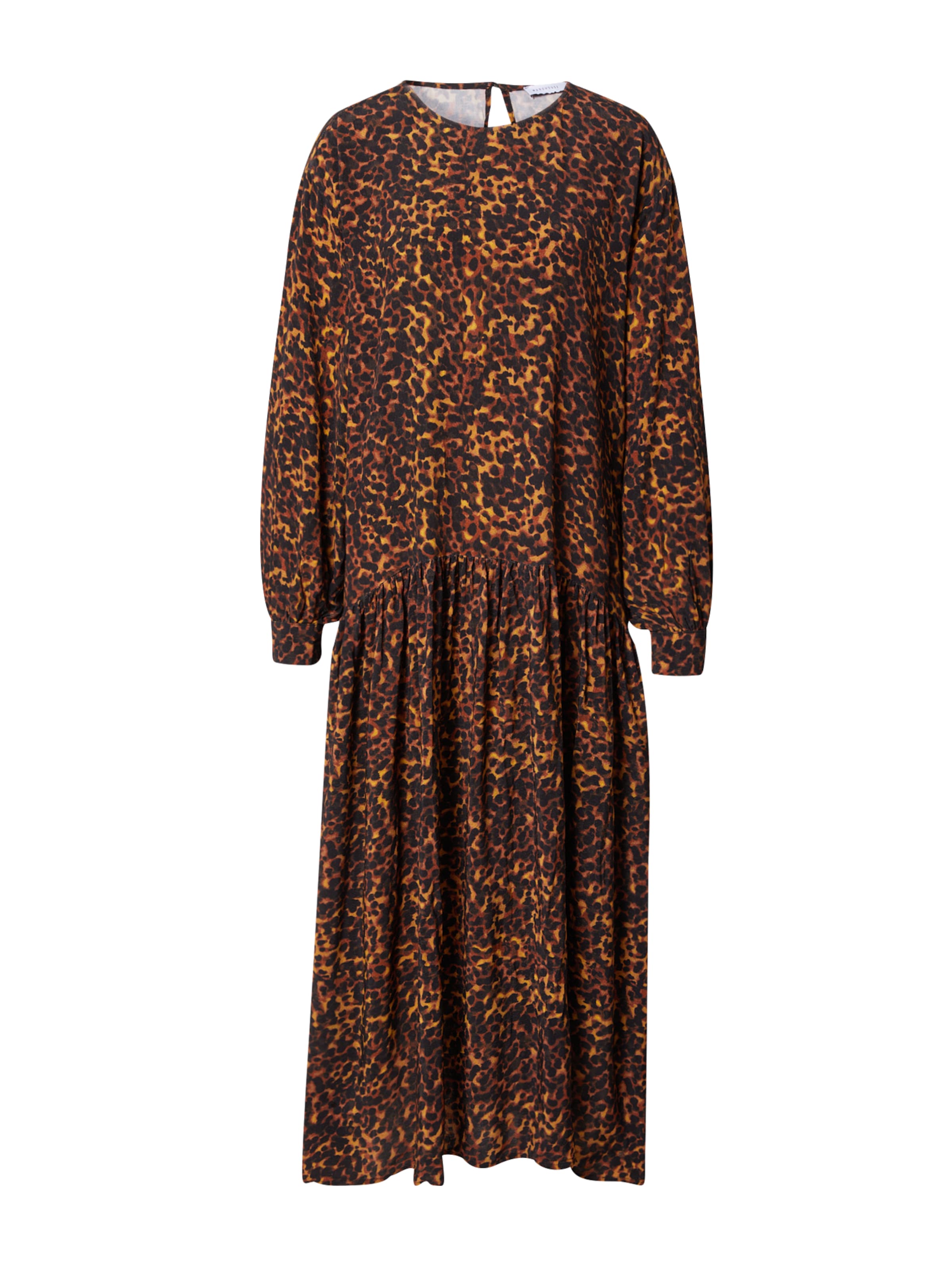 Warehouse Blusekjole i brun: forside