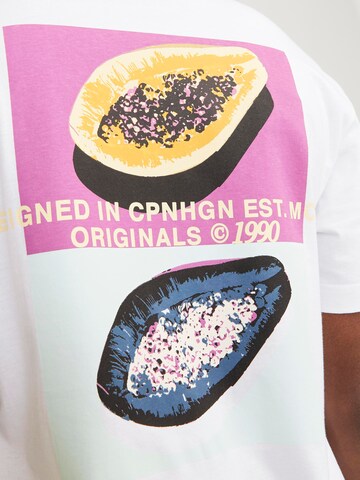 JACK & JONES Bluser & t-shirts 'JJTampa' i hvid