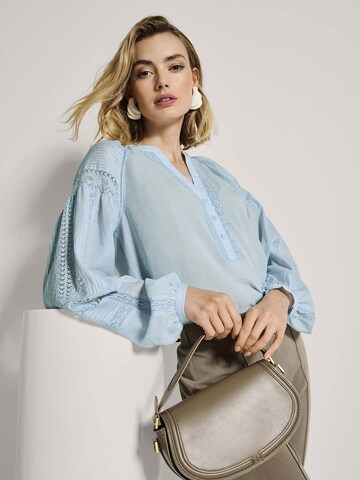 Chemisier MADELEINE en bleu