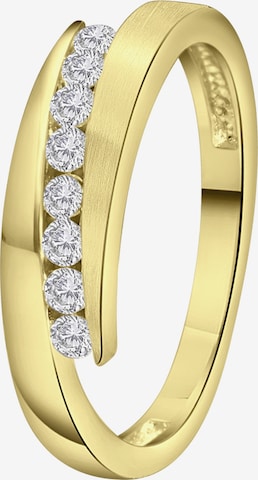 Lucardi Ring in Gold: front