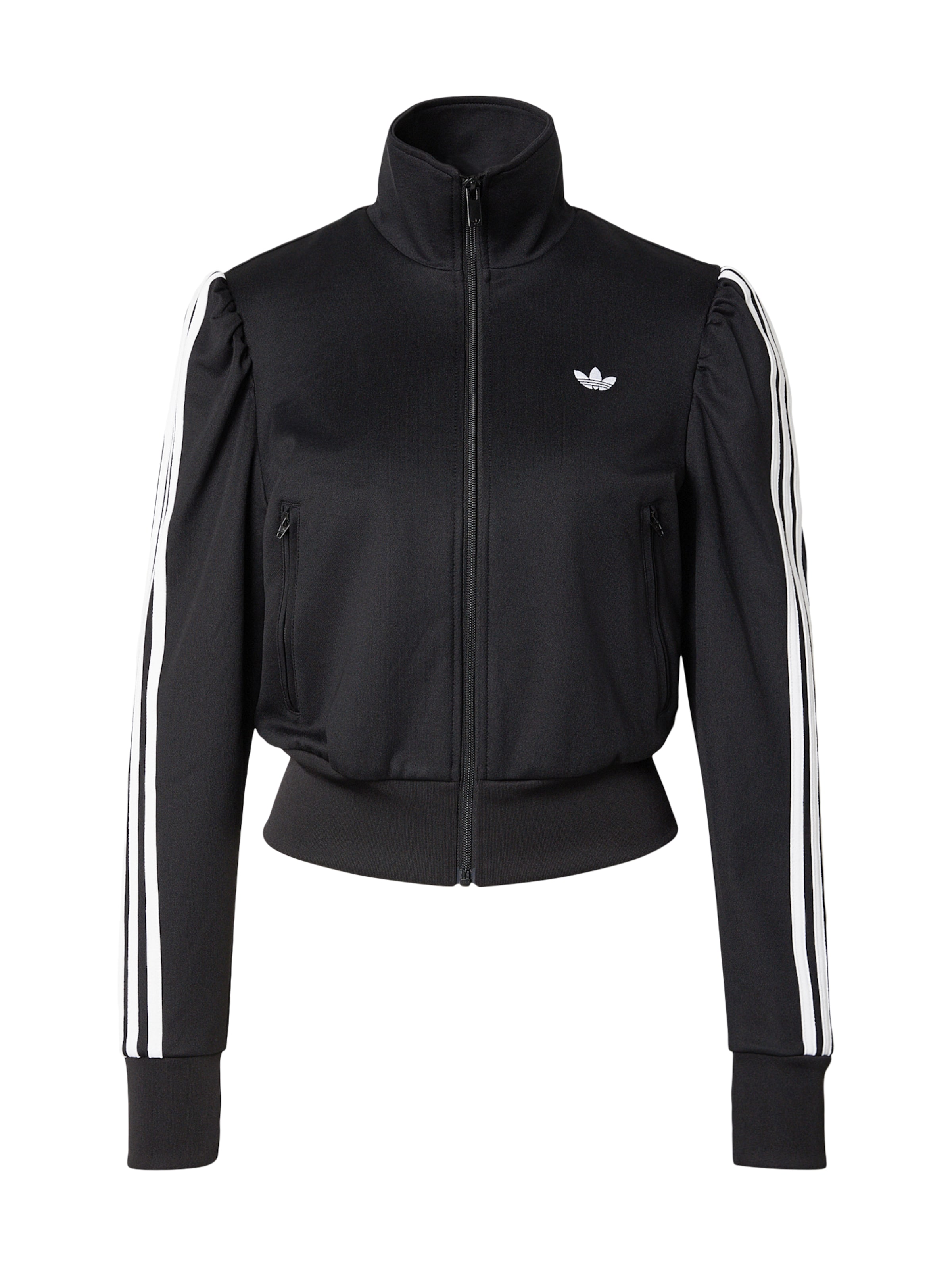 melns ADIDAS ORIGINALS Sportiska jaka: no priekšpuses