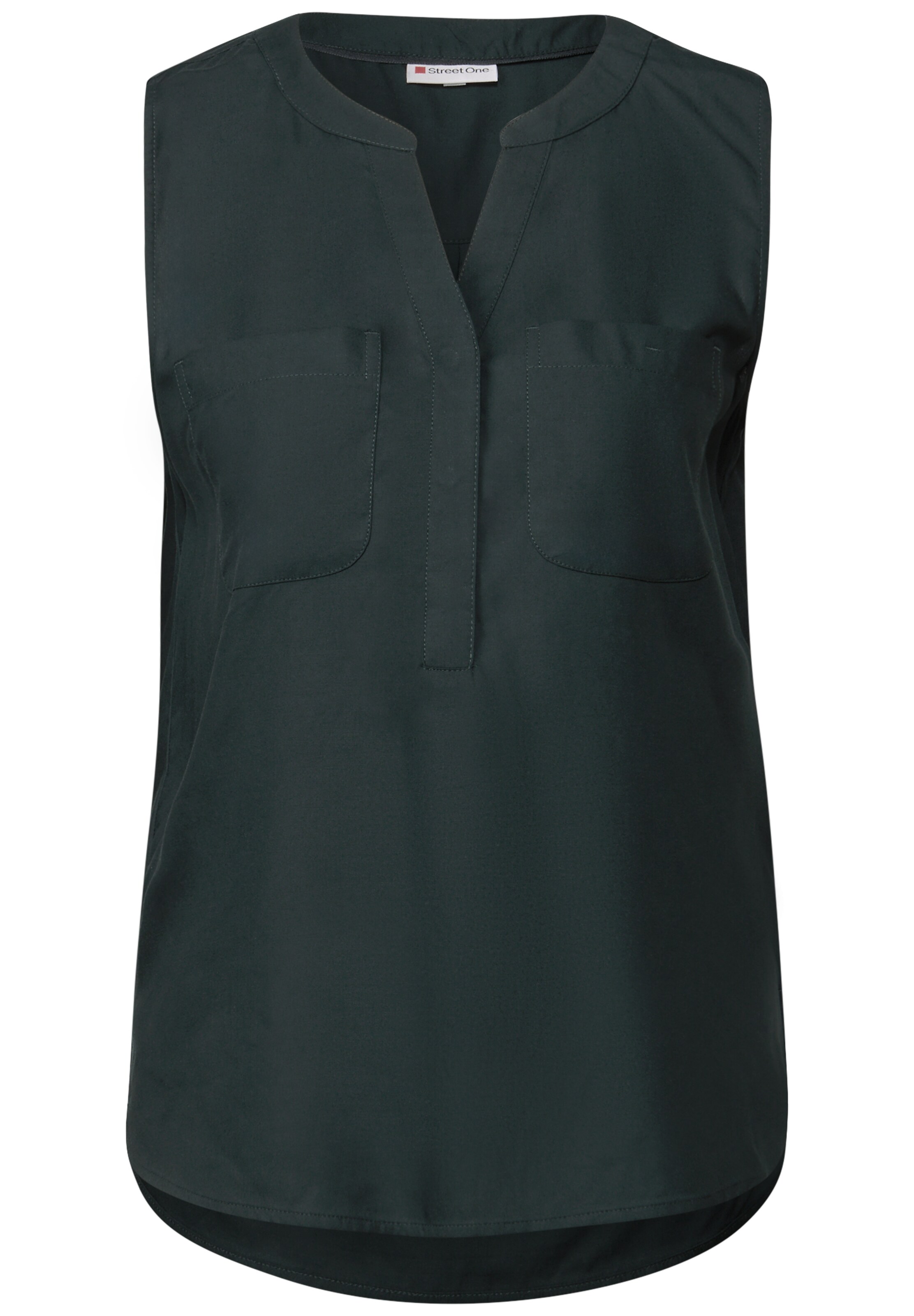 STREET ONE Bluse in Grün: Vorderseite