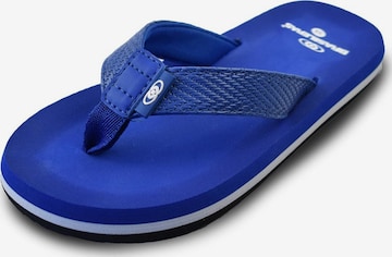 Brasileras Beach & swim shoe 'Puff' in Blue: front