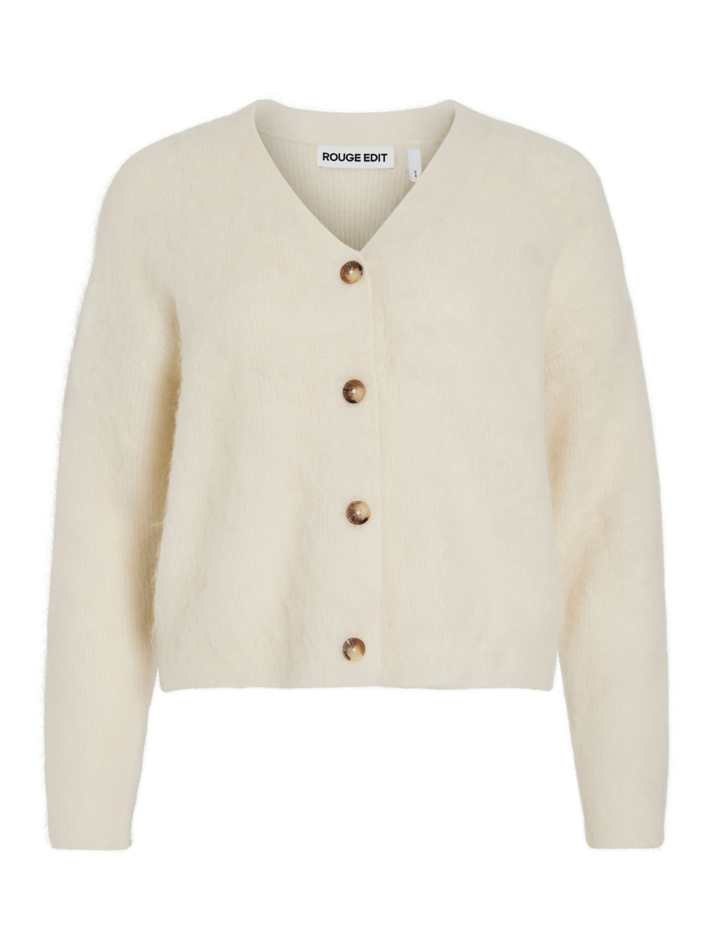 Giacchetta di ROUGE EDIT in beige: frontale