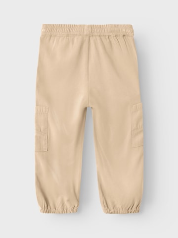 NAME IT - Tapered Pantalón 'Bella' en beige