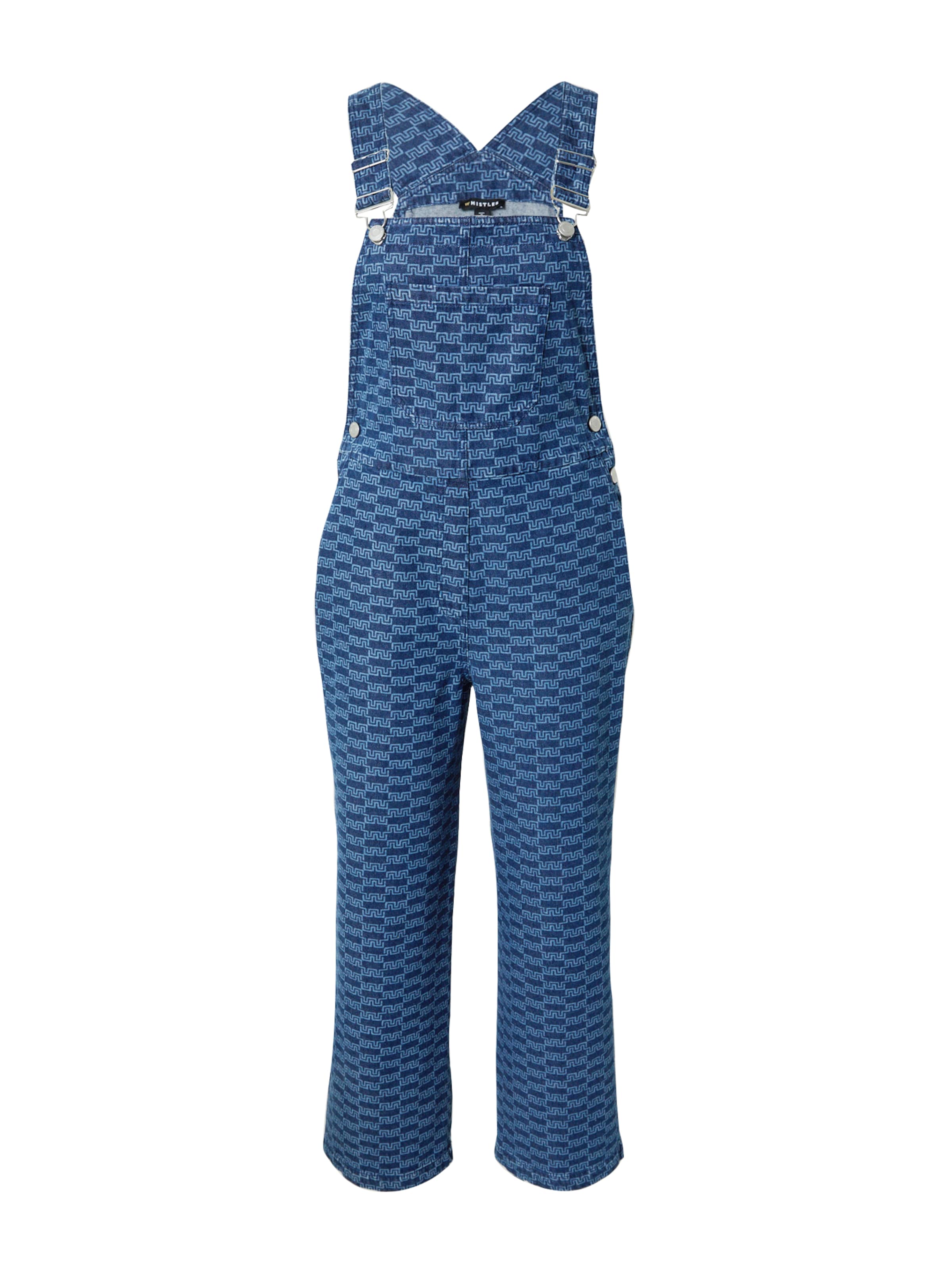 zils Whistles Kombinezons: no priekšpuses