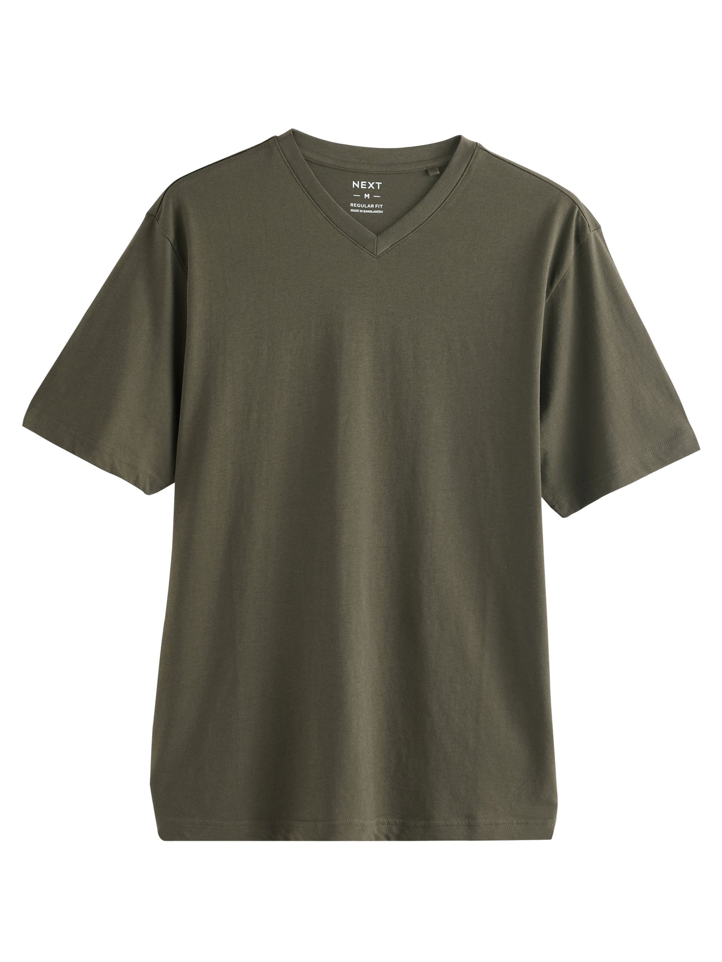 Tricou de la Next pe verde: față