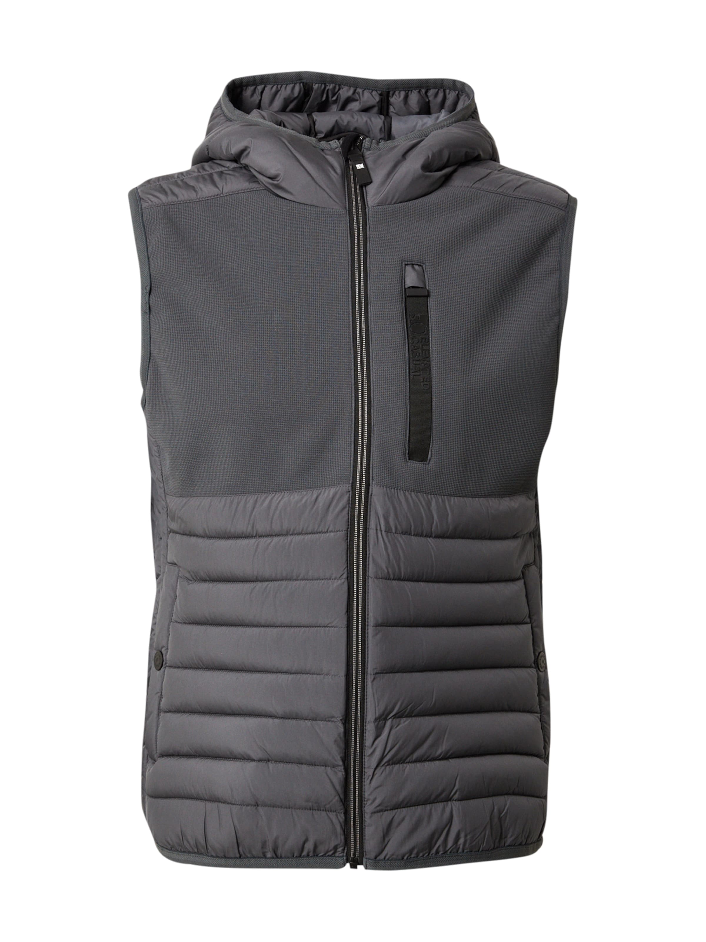 s.Oliver Bodywarmer in Grijs: voorkant