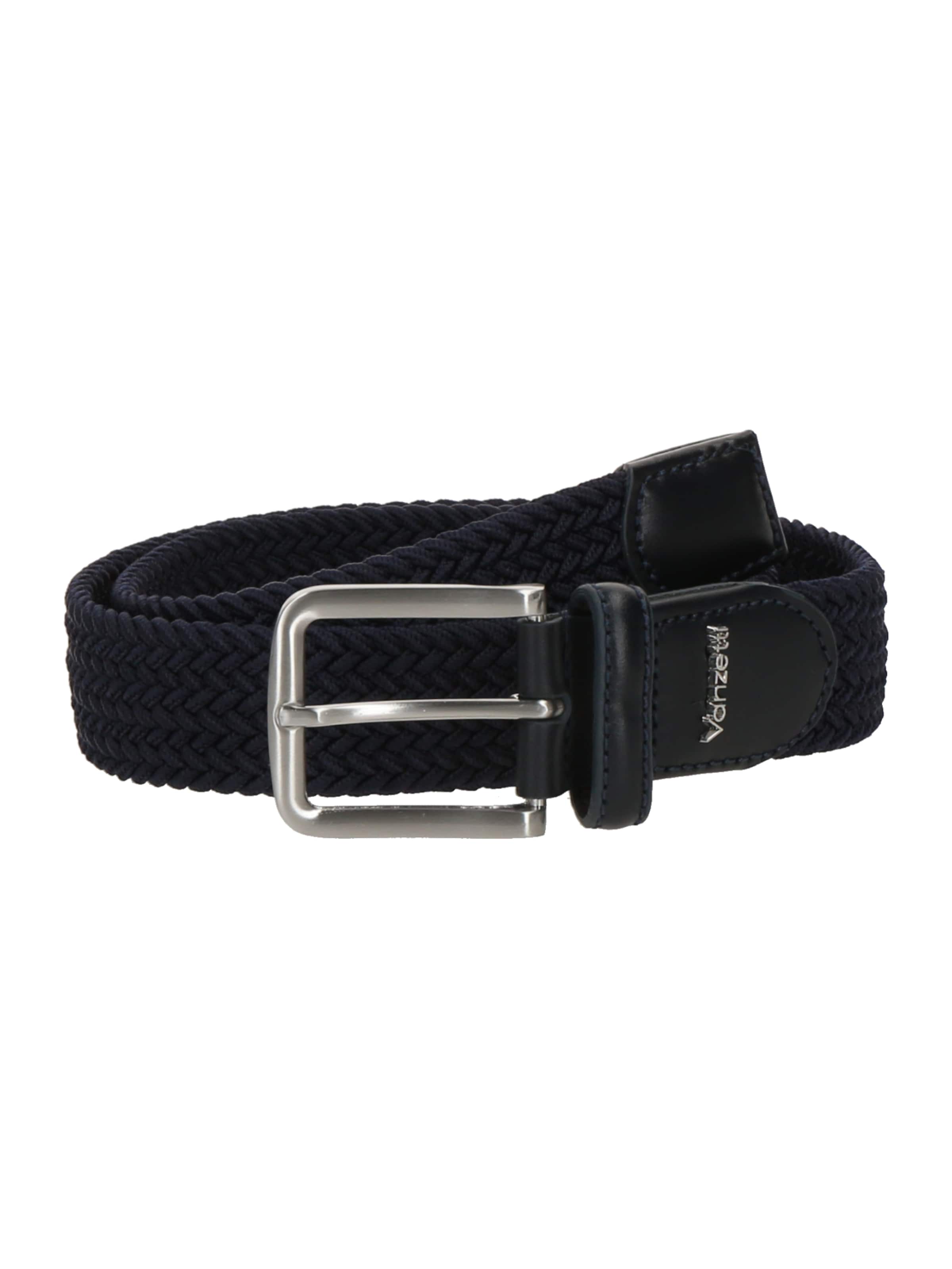 Ceinture VANZETTI en bleu : devant