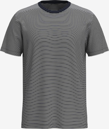 T-Shirt 'Aspen' SELECTED HOMME en bleu : devant