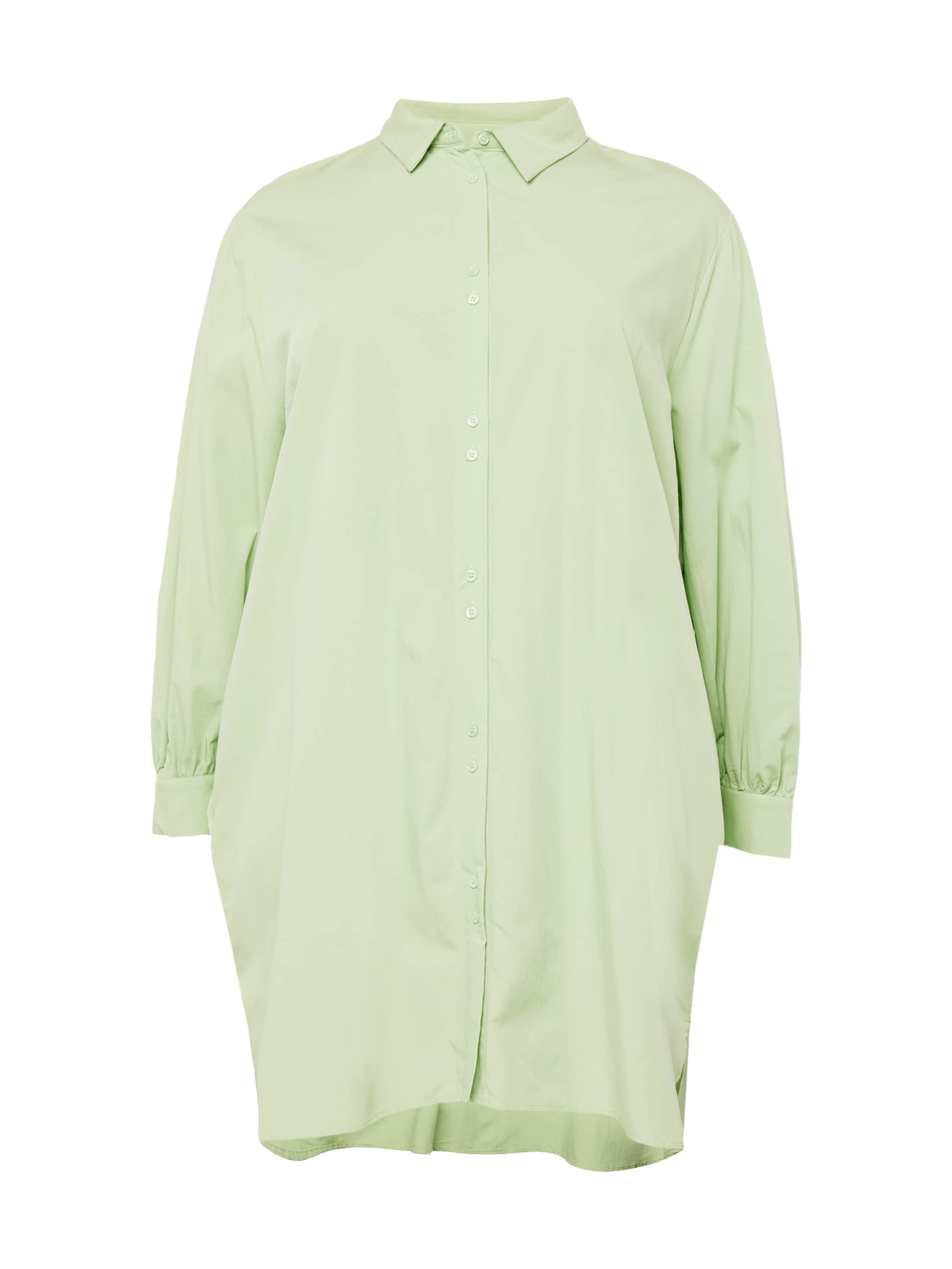 Fransa Curve Blouse 'Vibi' in Green: front