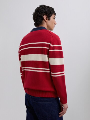 Scalpers Tröja 'Vintage' i röd