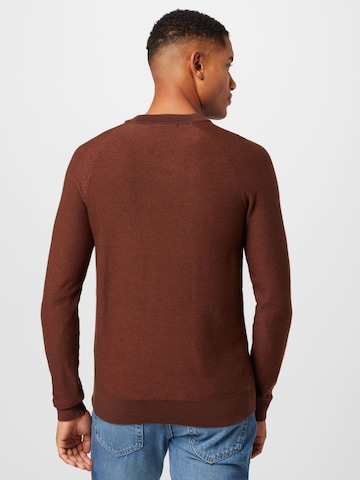 Pull-over 'Mesa' SELECTED HOMME en marron