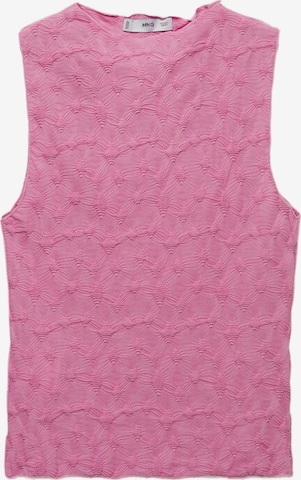 MANGO Toppi 'TOP ACADIA' värissä vaaleanpunainen: etupuoli