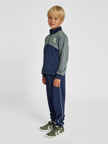 Hummel Trainingspak in Blauw: voorkant