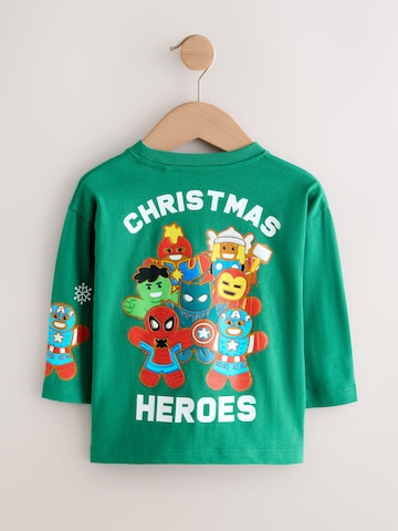 Next Shirt 'Marvel' in Grün
