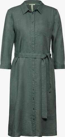 Robe-chemise STREET ONE en vert : devant