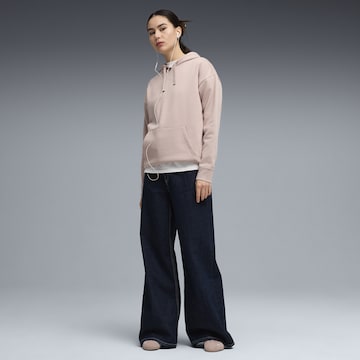 PUMA Essentials Fleece Relaxed Hoodie in Beige