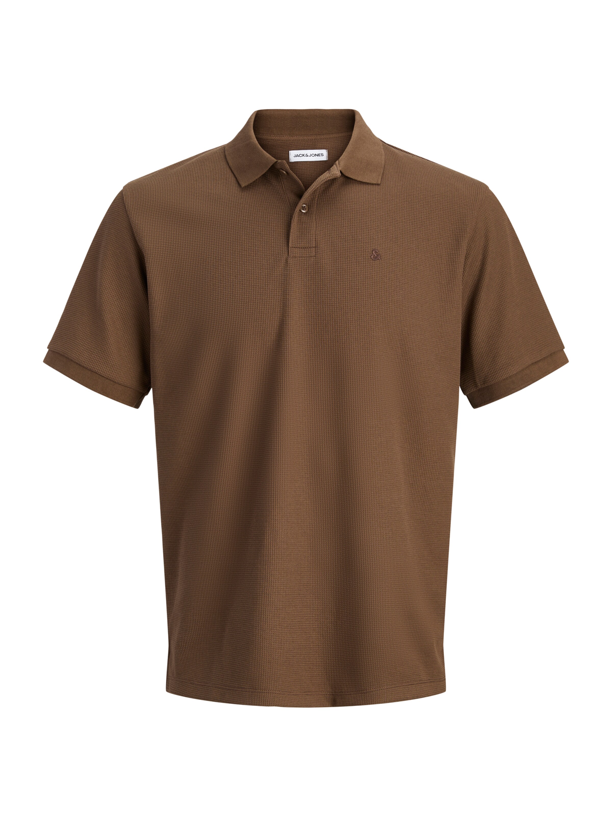 T-Shirt 'JJEAustin' JACK & JONES en marron : devant