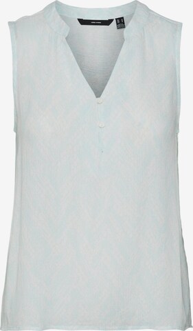 VERO MODA Blouse 'CLAIRE MENNY' in Blue: front