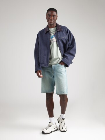 JACK & JONES Футболка 'JJCOLTON' в Зеленый