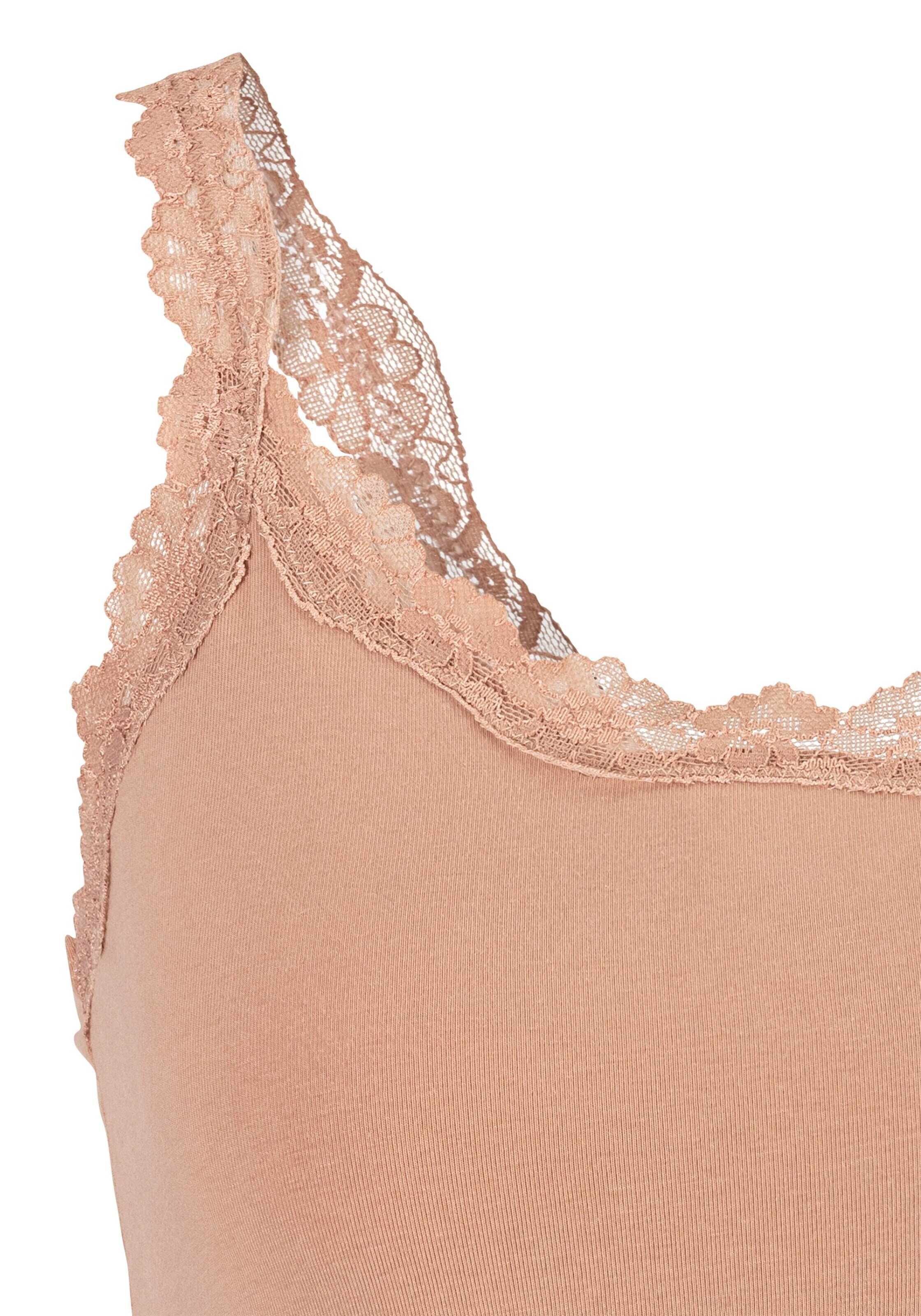 LASCANA Unterhemd in Beige