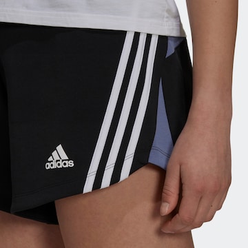 ADIDAS SPORTSWEAR Regular Workout Pants in Black