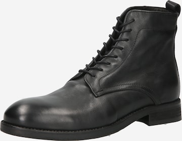 Hudson London أحذية برباط 'CEDAR' بـ أسود: الأمام