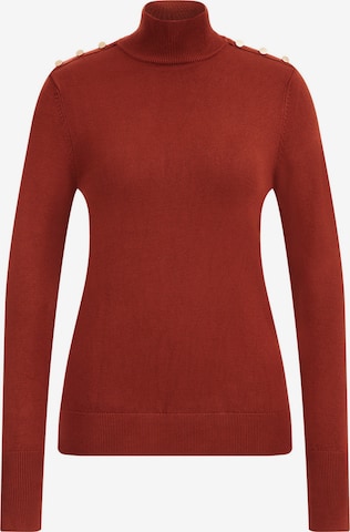 WE Fashion Pullover in Braun: predná strana