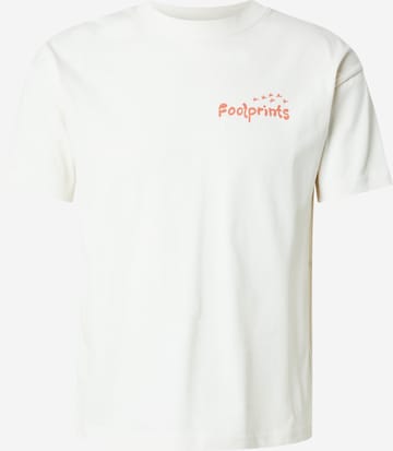 KnowledgeCotton Apparel T-Shirt in Weiß: Vorderseite