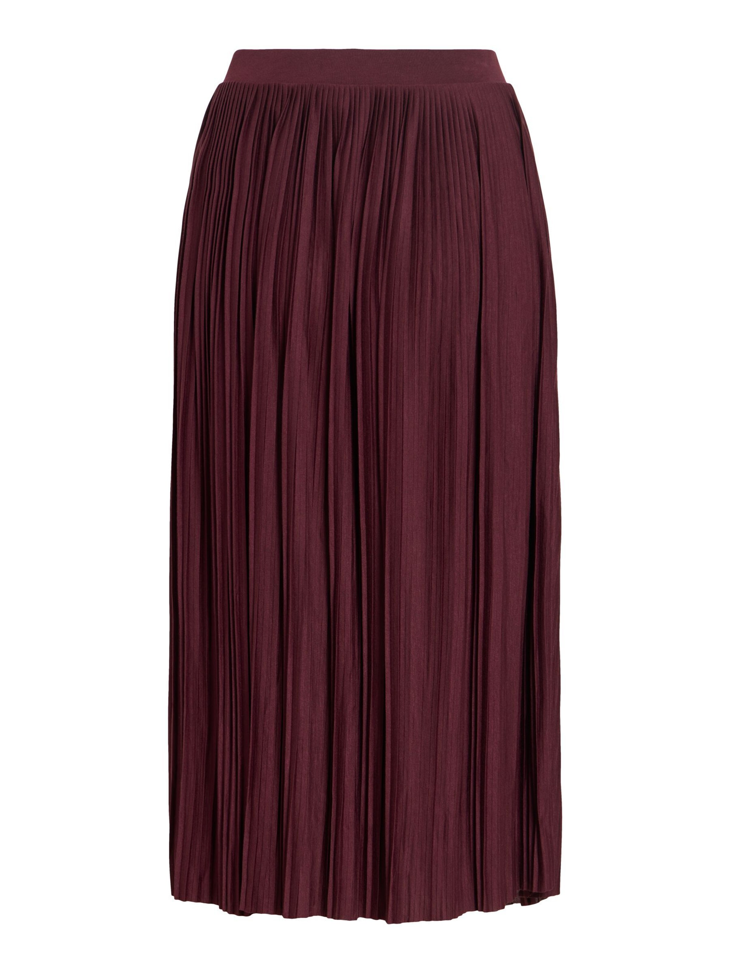 VILA - Falda 'VIPlis' en rojo