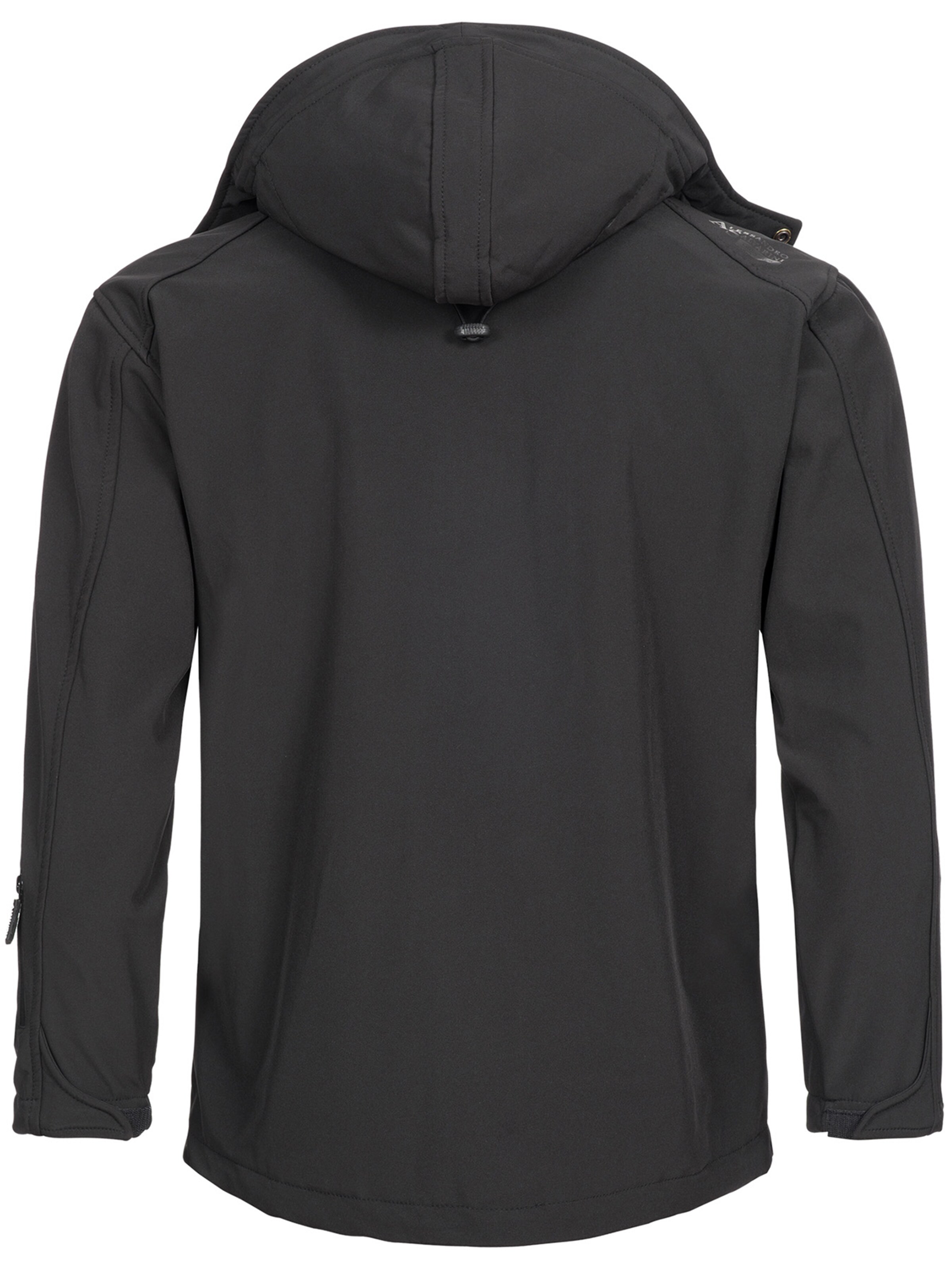 Alessandro Salvarini Jacke in Schwarz