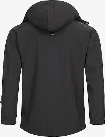 Veste fonctionnelle Alessandro Salvarini en noir