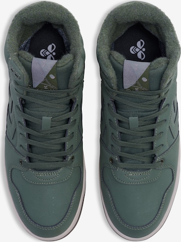 Hummel High-Top Sneakers in Green