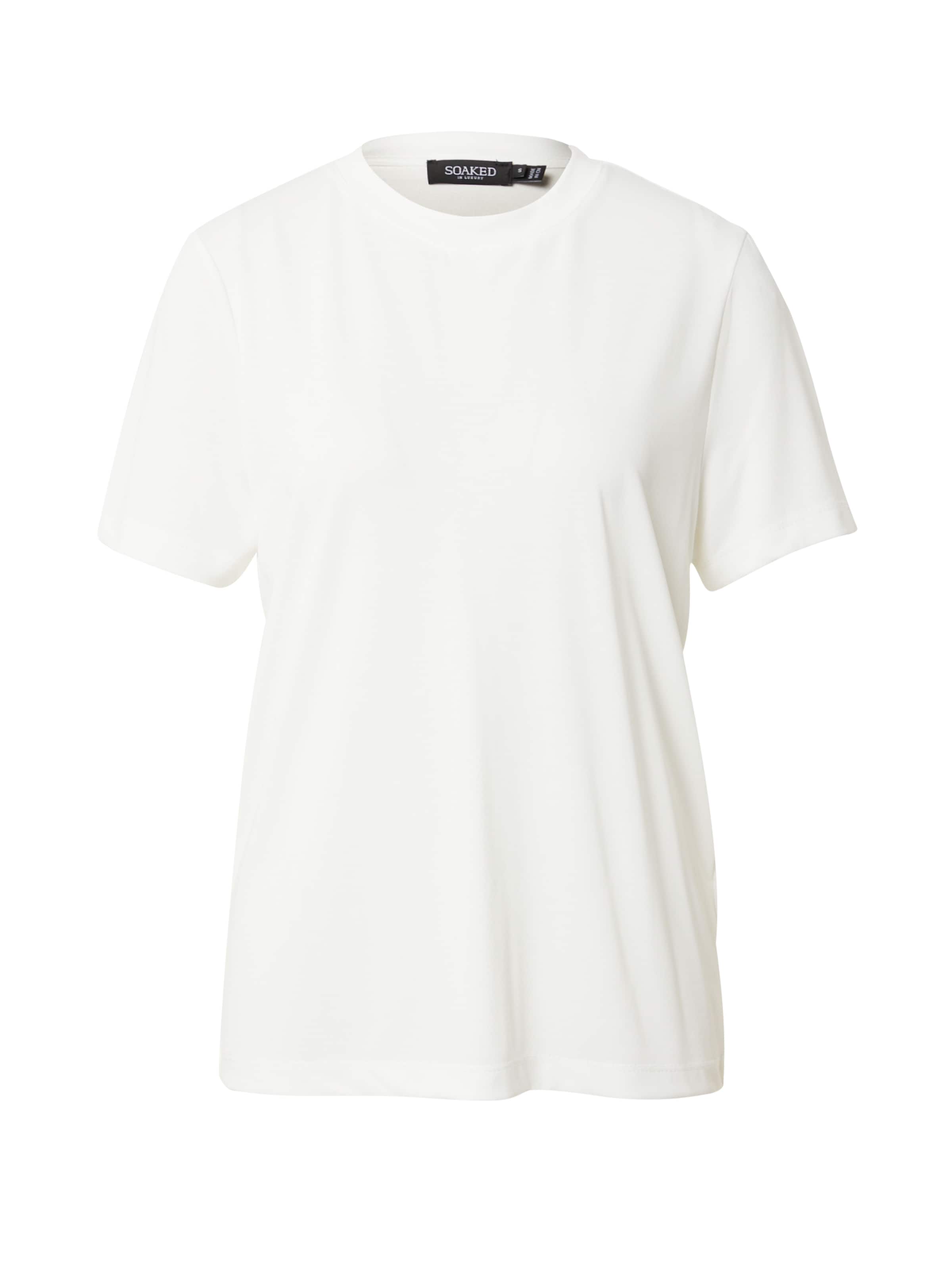 SOAKED IN LUXURY Μπλουζάκι &#x27;Columbine&#x27; σε λευκό: μπροστά