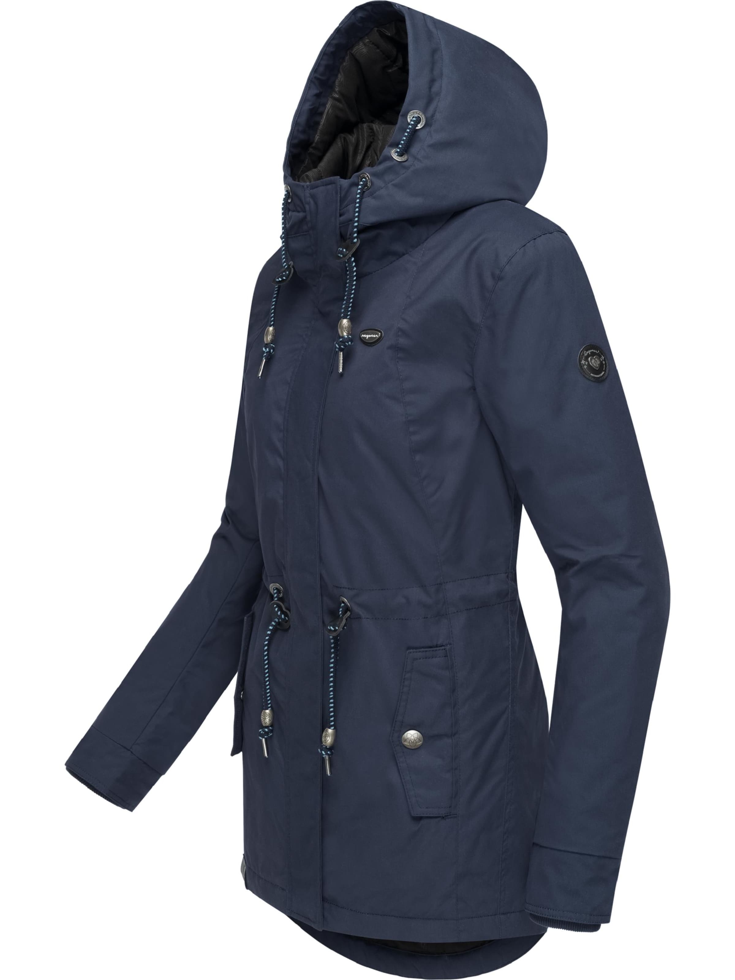 Parka d’hiver &#x27;Monadis&#x27; Ragwear en bleu