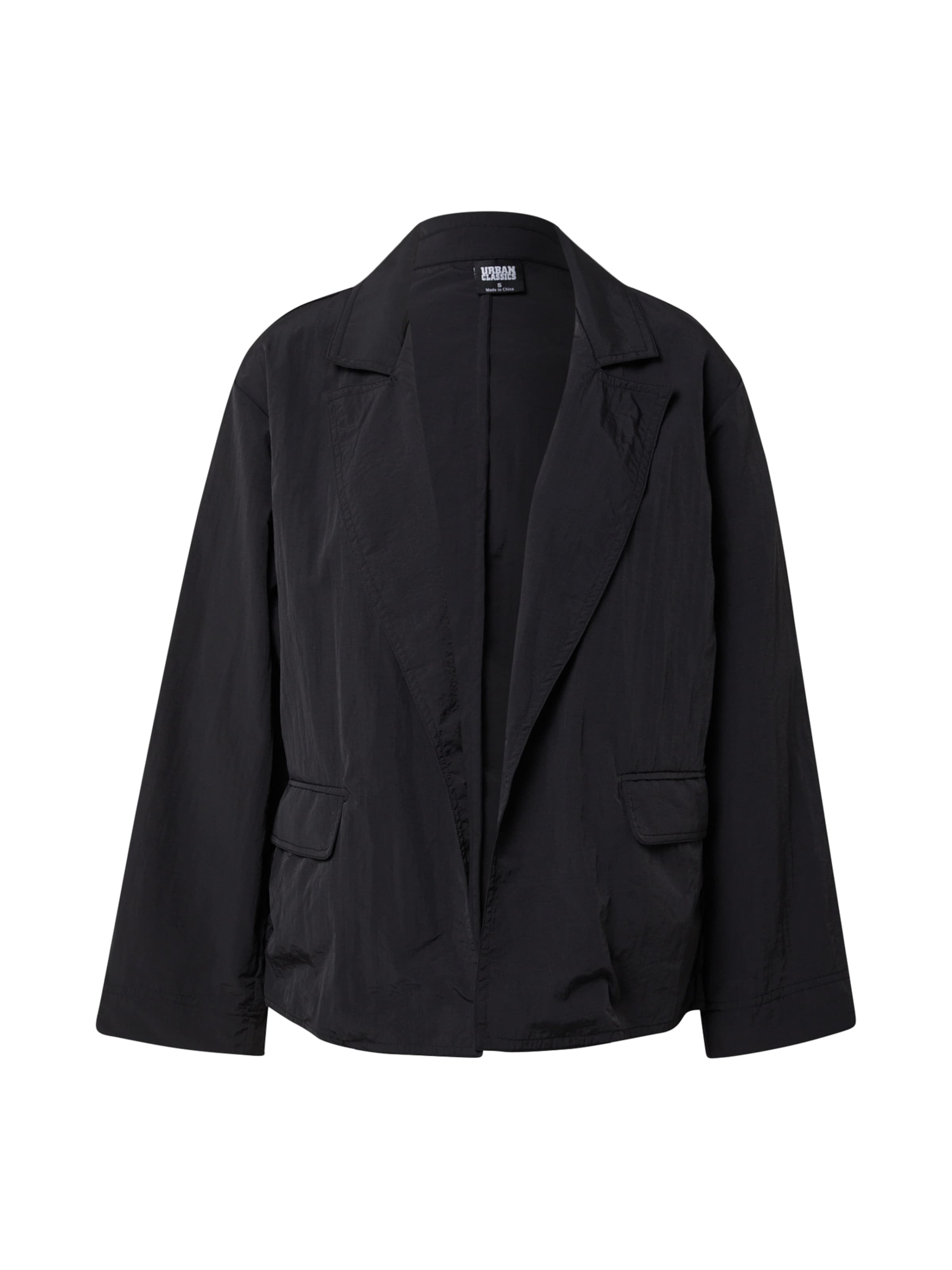 Urban Classics Blazer in Black: front