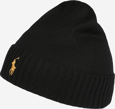 POLO RALPH LAUREN Mütze in gold / schwarz, Produktansicht